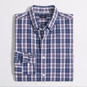 J Crew Button Down Plaid Men’s